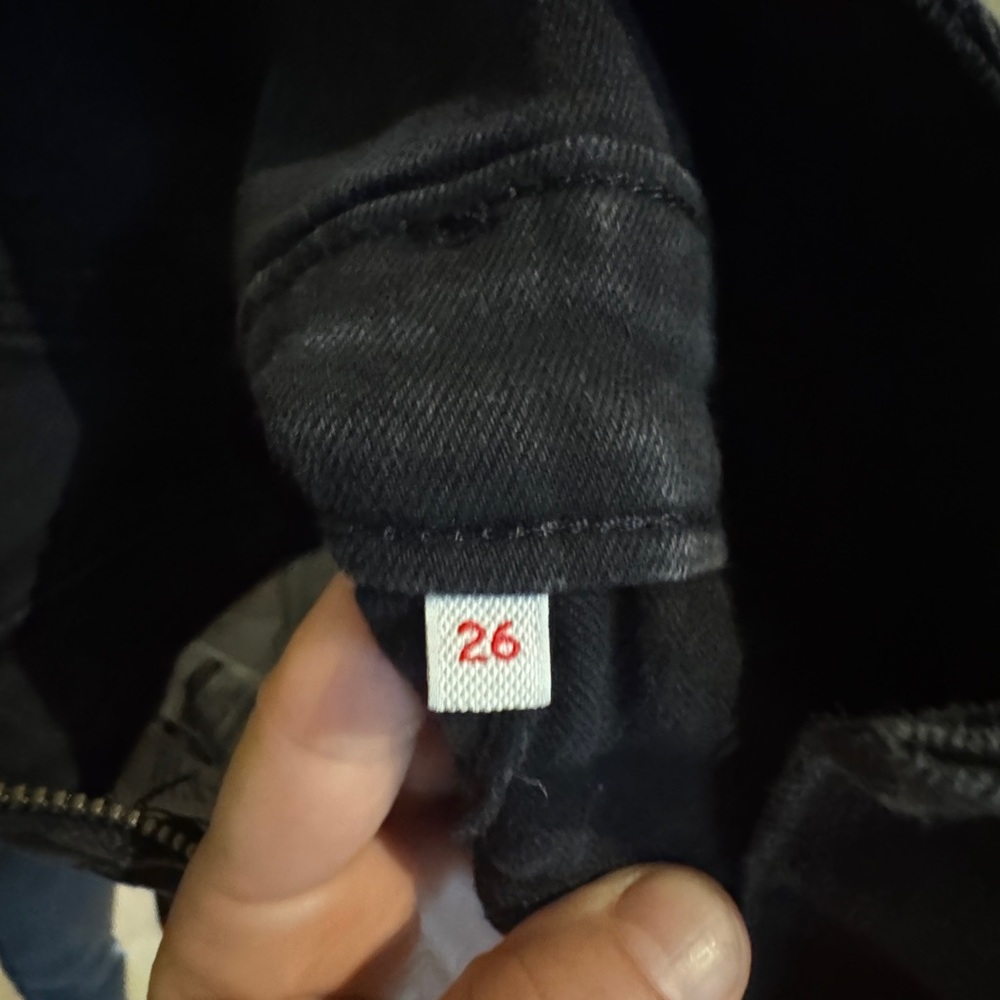 Levi’s Black Denim Overalls - Picture 4 of 6